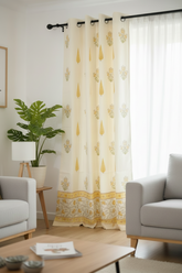 curtains-Handblock printed curtains