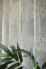 Curtains - Premium Embroidery sheer curtains