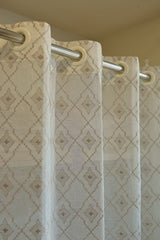 Curtains -Premium embroidery sheer curtain