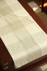 Checks Table runners - Cotton Runners,colour:Beige