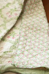 Single Quilt Handblock print