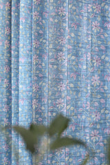 Curtains - Premium kantha print floral opaque curtains prebooking