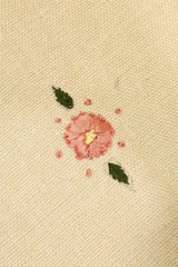 Table cloth - 6 seater ribbon embroidery