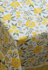 Table cloths - 4 seater printed table cloth | 54 * 78 inch
