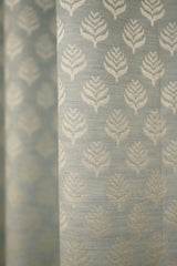 Curtains-Opaque self printed designer curtains
