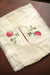 Tissue box covers - Dd cross stitch embroidery
