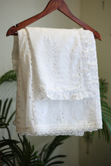 Bedsheets - Premium designer Queen bedsheets dd lace hakoba