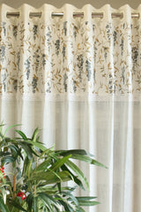 Curtains -Premium embroidery sheer curtain