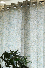 Curtains - Premium kantha print floral opaque curtains prebooking