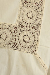 Table cloth crochet - 4 seater