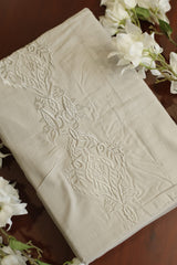 Bedsheets - Premium machine embroidery King soft cotton bedsheets Ross