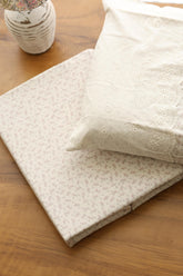 Bedsheets - Premium soft cotton floral lace bedsheets