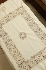 Table cloth crochet - 4 seater