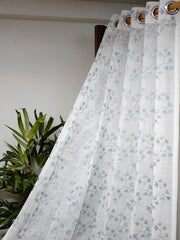 Curtains - Premium embroidery sheer curtains meraki