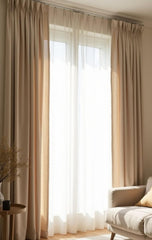 Fully black out ( 100%) Drapery opaque curtains Prebooking