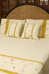 Bedsheets - King premium Machine Embroidery Bedsheet multi
