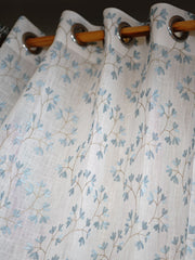 Curtains - Premium embroidery sheer curtains meraki