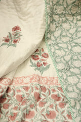 Single Quilt Handblock print