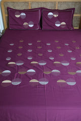 Bedsheets - King premium Machine Embroidery Bedsheet