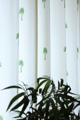 Curtains - Opaque floral curtains
