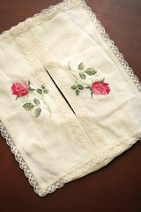 Tissue box covers - Dd cross stitch embroidery