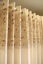 Curtains - Premium Embroidery designer opaque curtains prebooking (description )