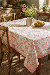 Table cloths - 4 seater printed table cloth | 54 * 78 inch