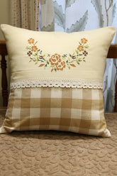 Cushion covers - 16*16 inches cross stitch embroidery