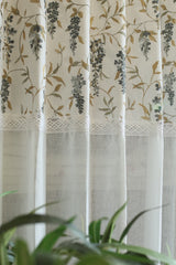 Curtains -Premium embroidery sheer curtain