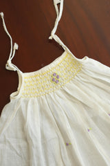 Kids smocked dress 0-3 month