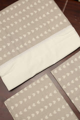 Bedsheets - King daily use border bedsheets
