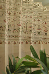Curtains Handblock printed curtains (sheer and opaque) prebooking (description )