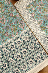Bedsheets - Queen Mugal premium handblock cotton bedsheets