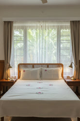 BedCover/Bedspread - Queen embroidery Sheet