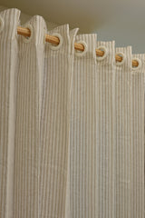 Curtains - Self printed semi transparent / Semi sheer curtains