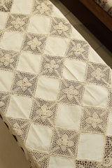 Table cloth crochet - 4 seater