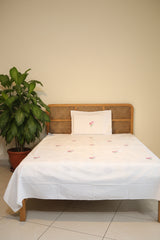 Bedsheets - Single Embroidery bedsheets