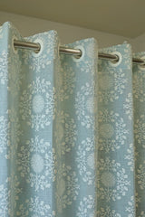Curtains - Premium embroidery designer curtains semi Transparent/sheer vedic prebooking