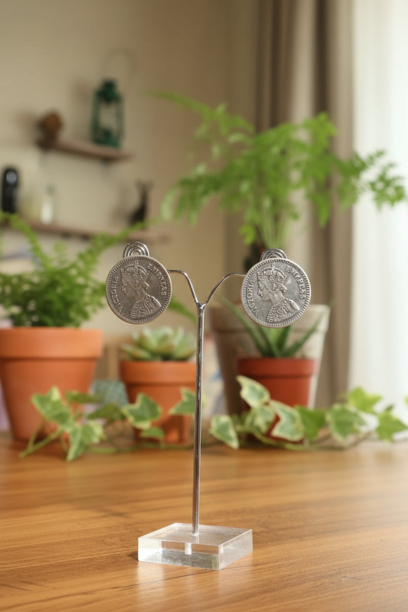 Oxidised earrings