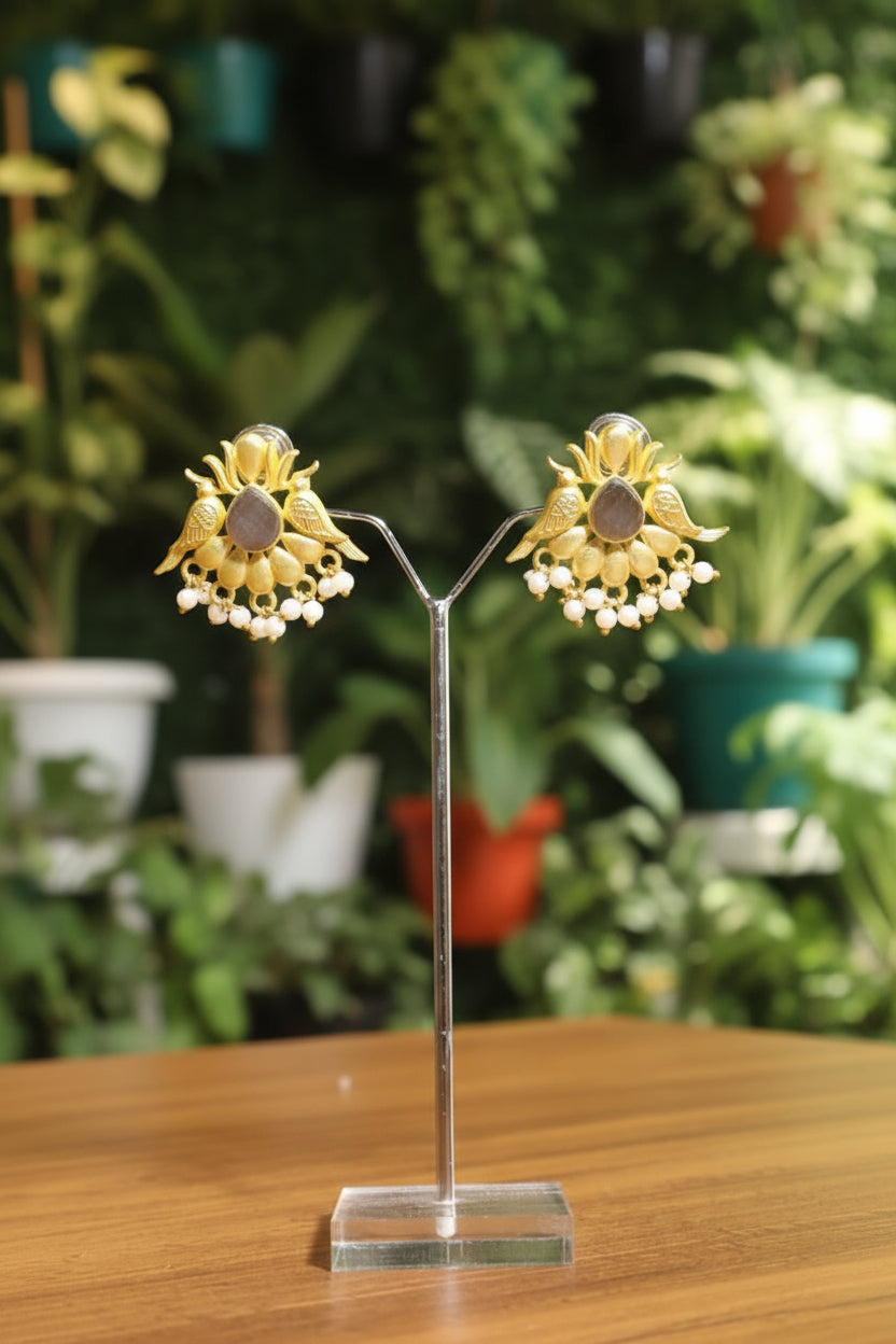 Oxidised earrings