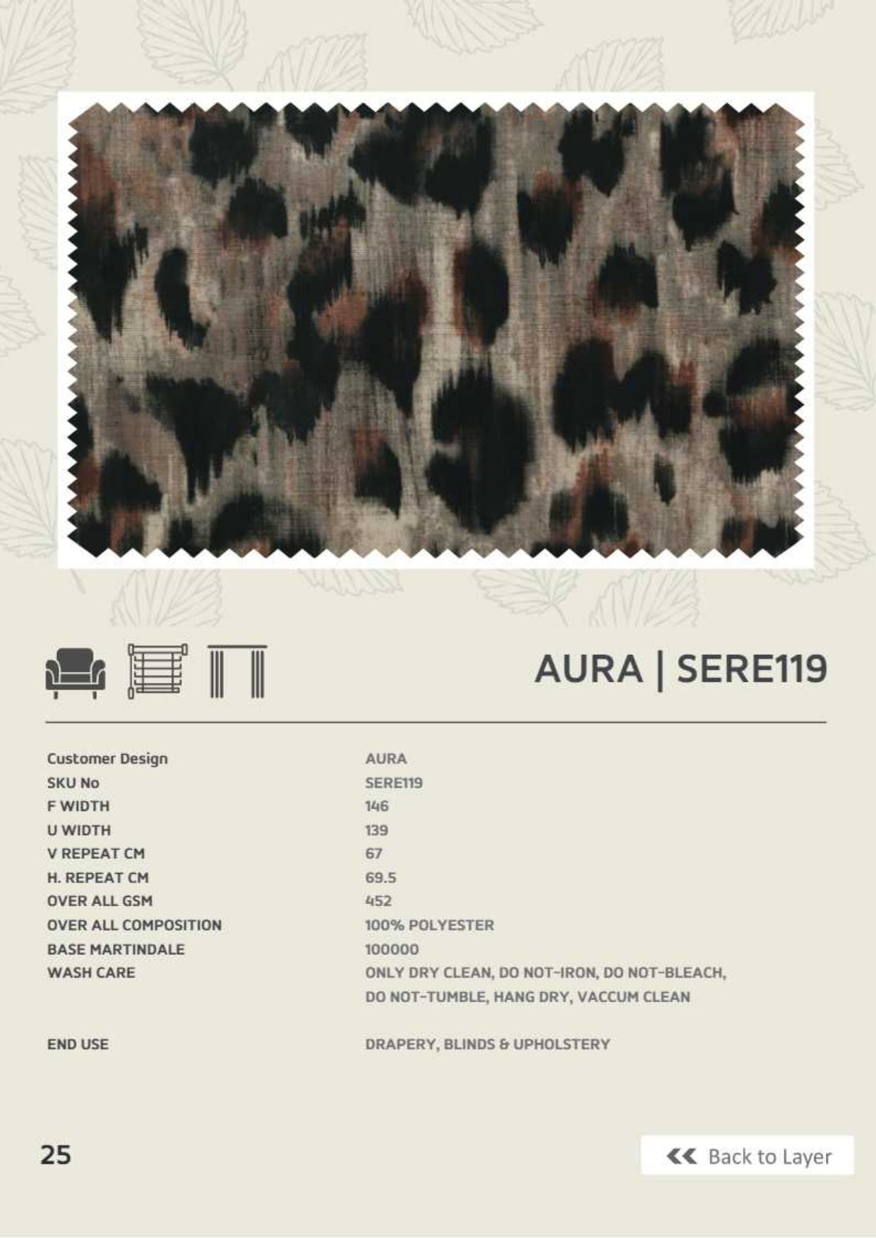Upholstery fabrics-Animal prints