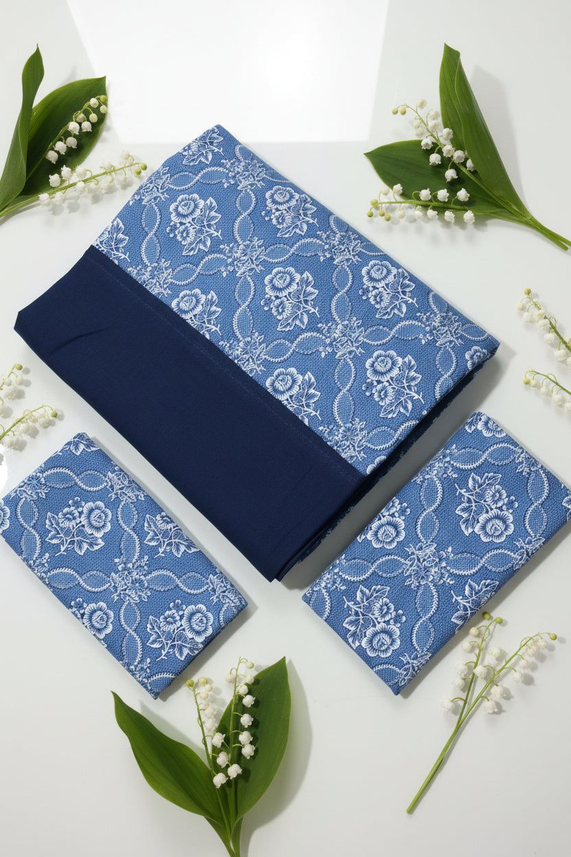 Bedsheets-King Daily use border bedsheets