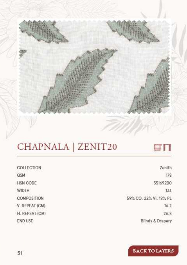 Curtains-Premium Embroidery sheer curtains zenit prebooking