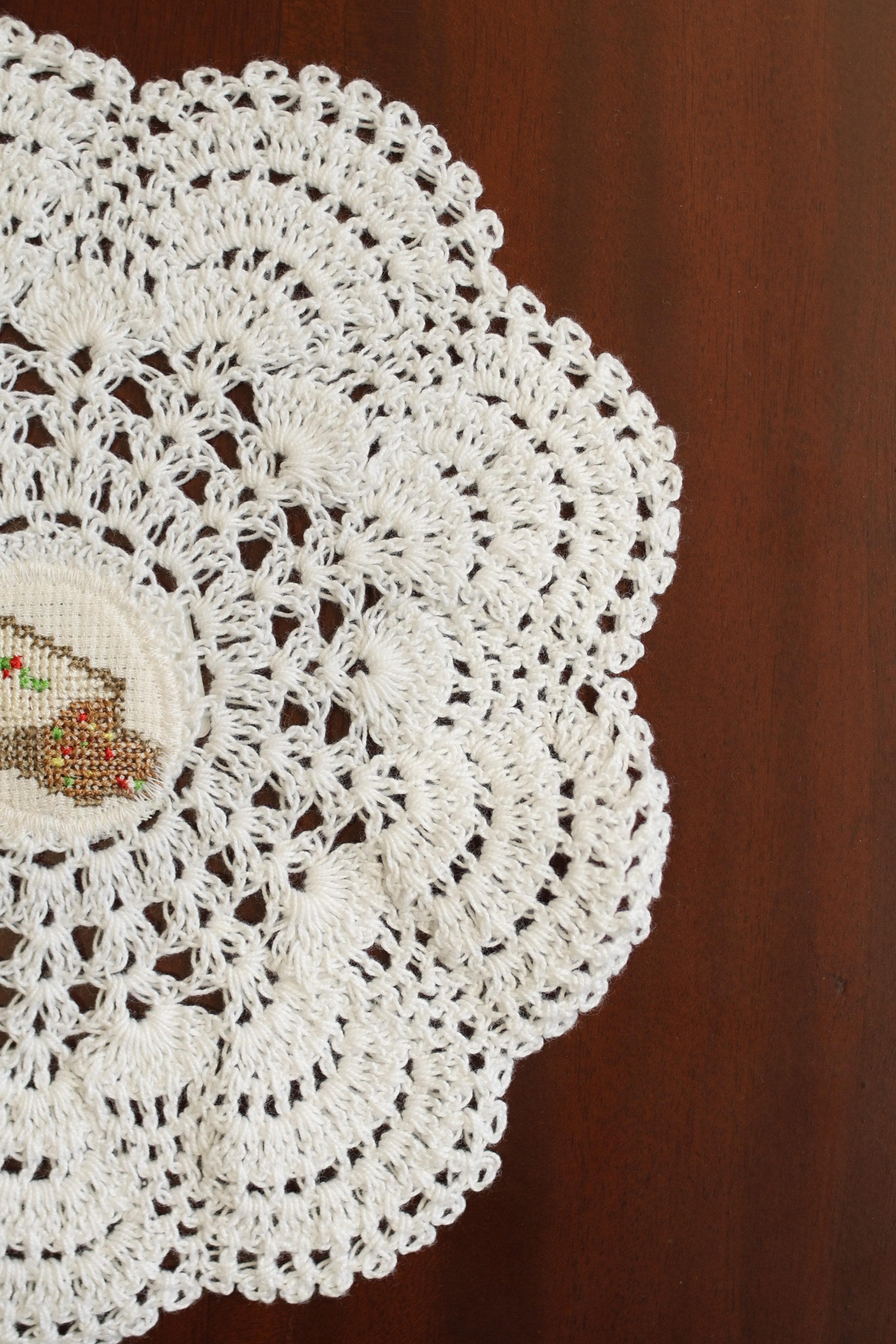 Coaster - Cross stitch Embroidery