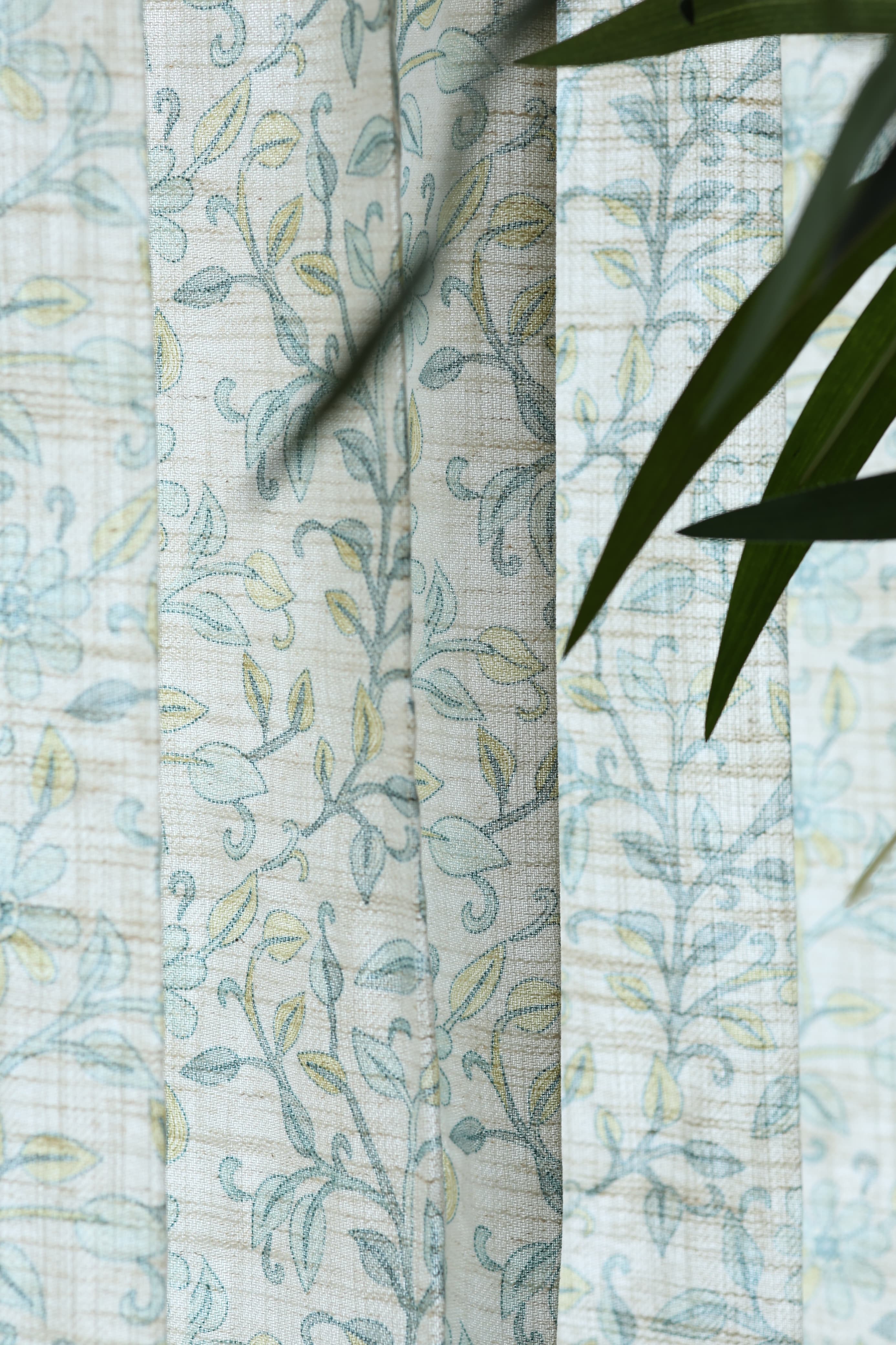 Curtains - Premium kantha print floral opaque curtains prebooking