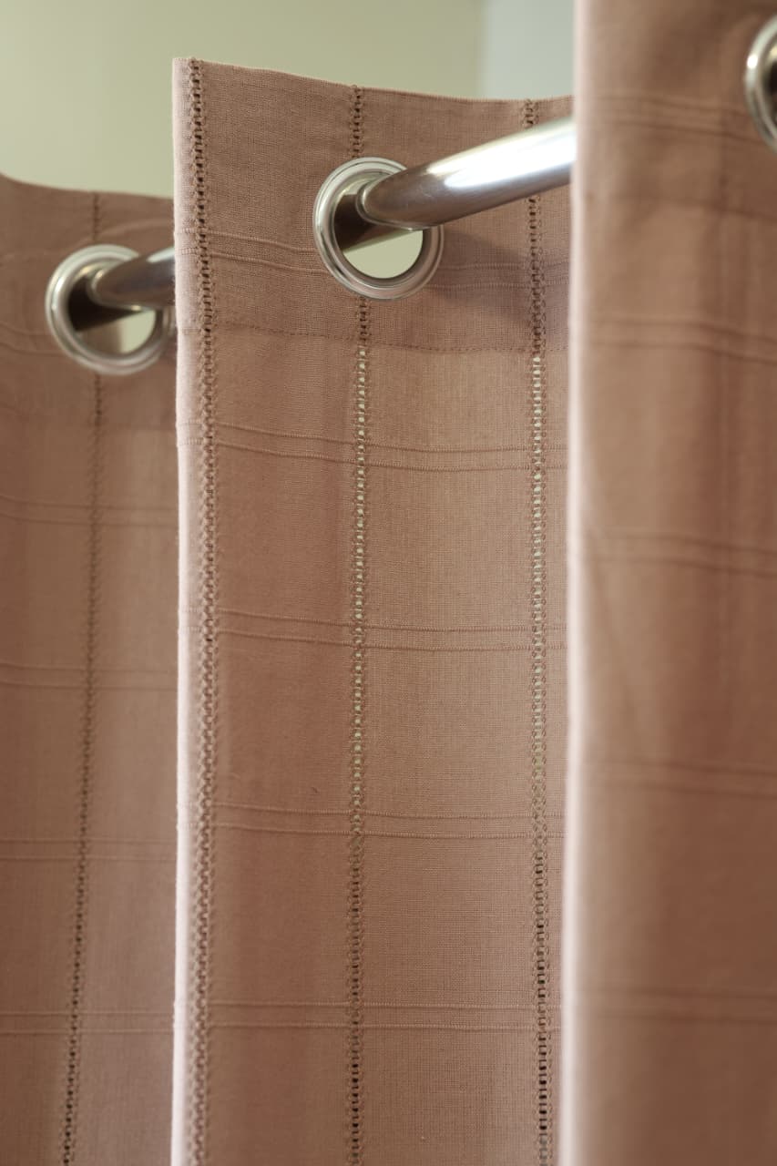 Curtain Solid- Opaque solid curtains shade