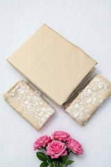 Bedsheets-Queen Silky lace bedsheets