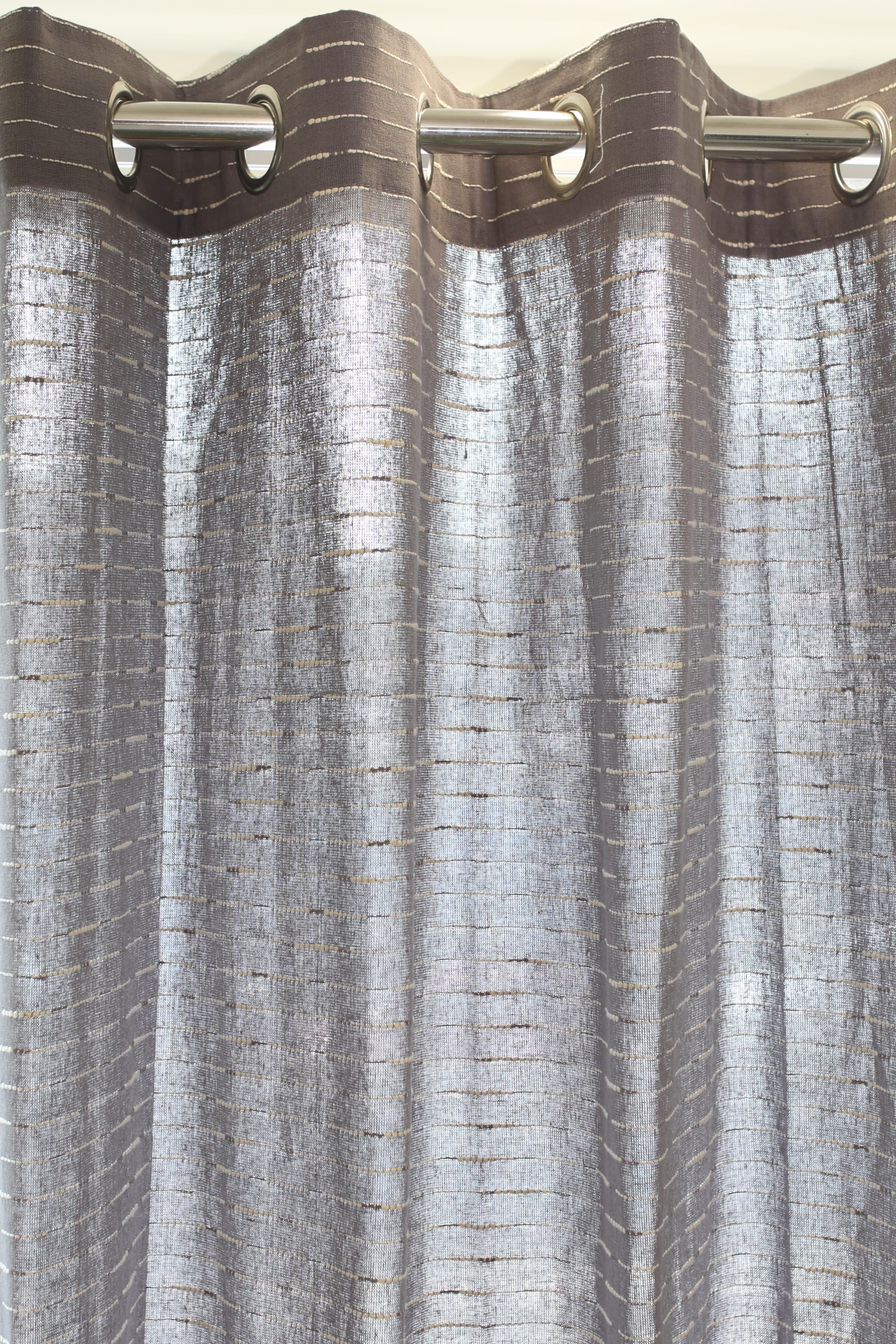 Curtains - Opaque grey shade