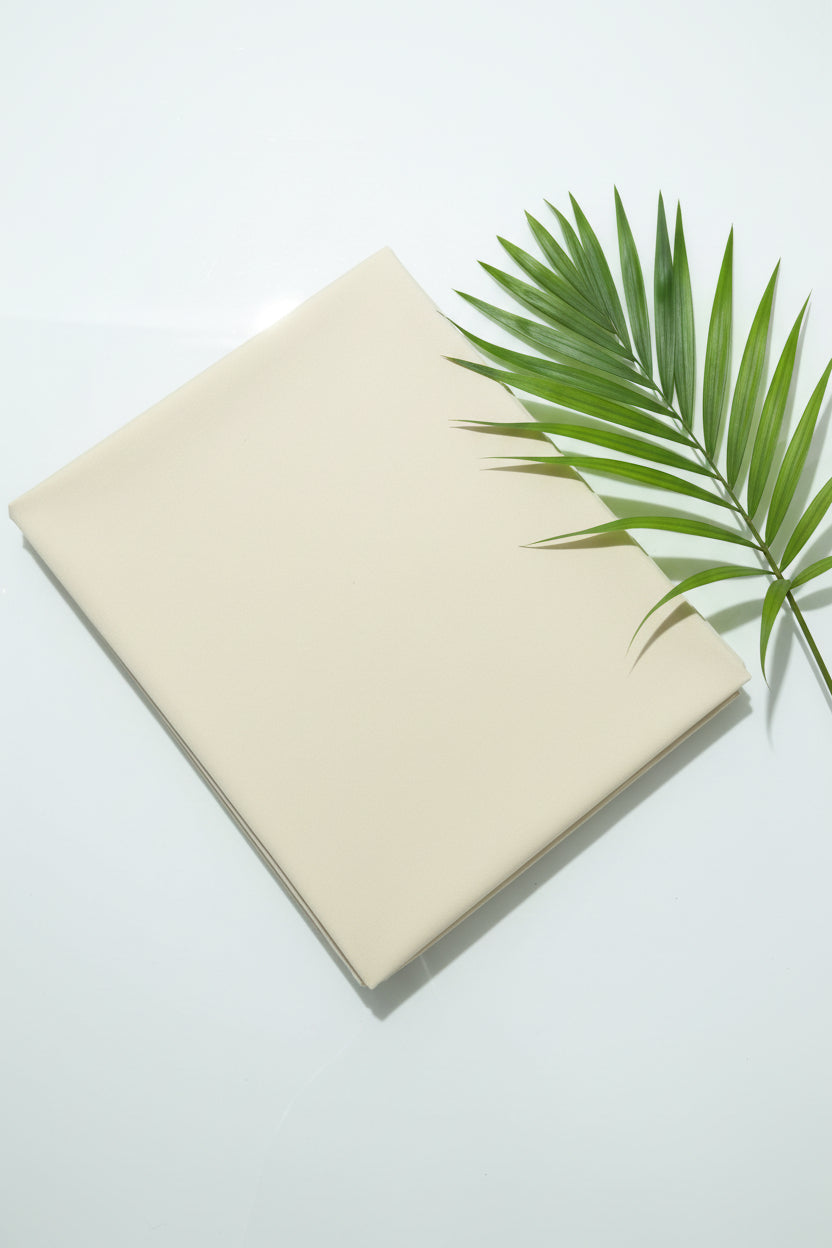 Bedsheets - Satin solid plain colour bedsheets (Reed Yellow)