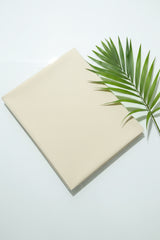 Bedsheets - Satin solid plain colour bedsheets (Reed Yellow)